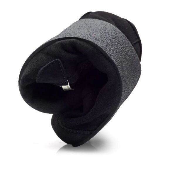 ZAQQ Qerp Velors Black Suede Barefoot Loafers Sz 38 - Picture 4 of 16